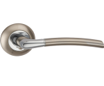 Ручка дверная ARDEA TL Матовый никель/хром (без запирания)